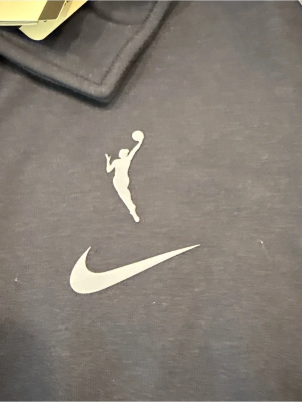 Women’s Size Medium Nike WNBA Indiana Fever Pullover Sweatshirt Blue - Picture 3 of 6